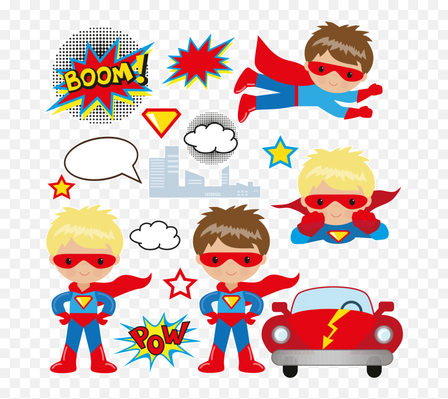 Httpswwwambiance - Stickercomenwalldecalpetit Emoji,Kid Superhero Clipart