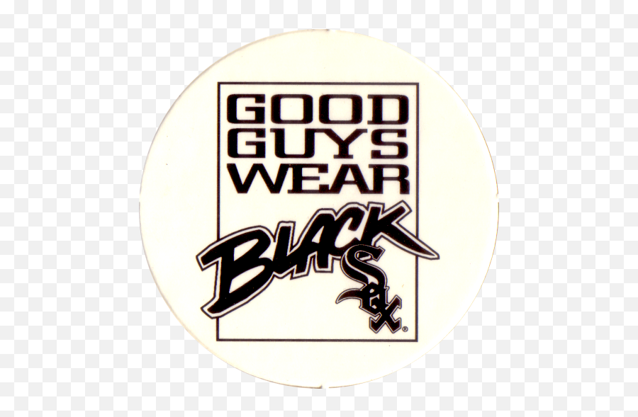 Download Chicago White Sox Good Guys Wear Black Sox Emoji,Chicago White Sox Logo Png