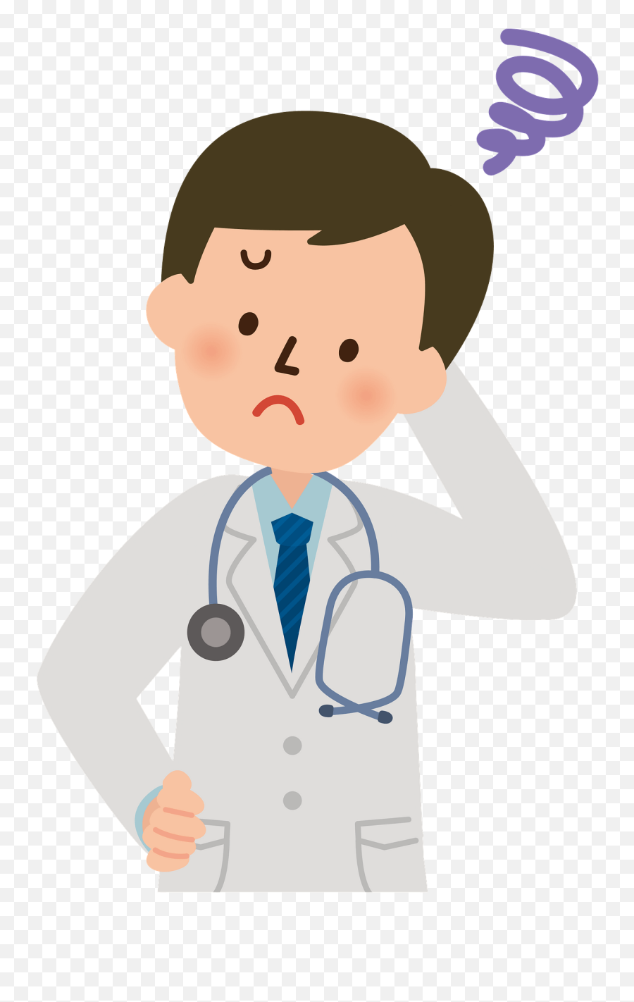 Trevor Medical Doctor Man Clipart Free Download Emoji,Doctor Clipart Png