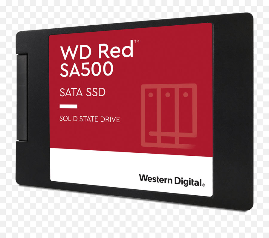 Wd Red Sa500 Nas Sata Ssd 500 Gb To 4 Tb 25u201d7mm Cased Emoji,Red No Sign Transparent