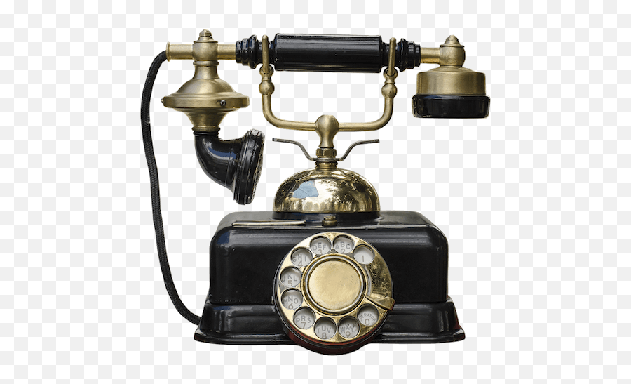 Download Rotary Style Telephone - Invention Of The Telephone Emoji,Telephone Pole Png