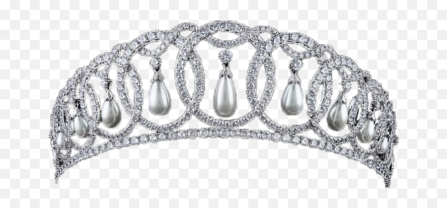 The Grand Duchess Vladimir Tiara Replica Emoji,Silver Princess Crown Png