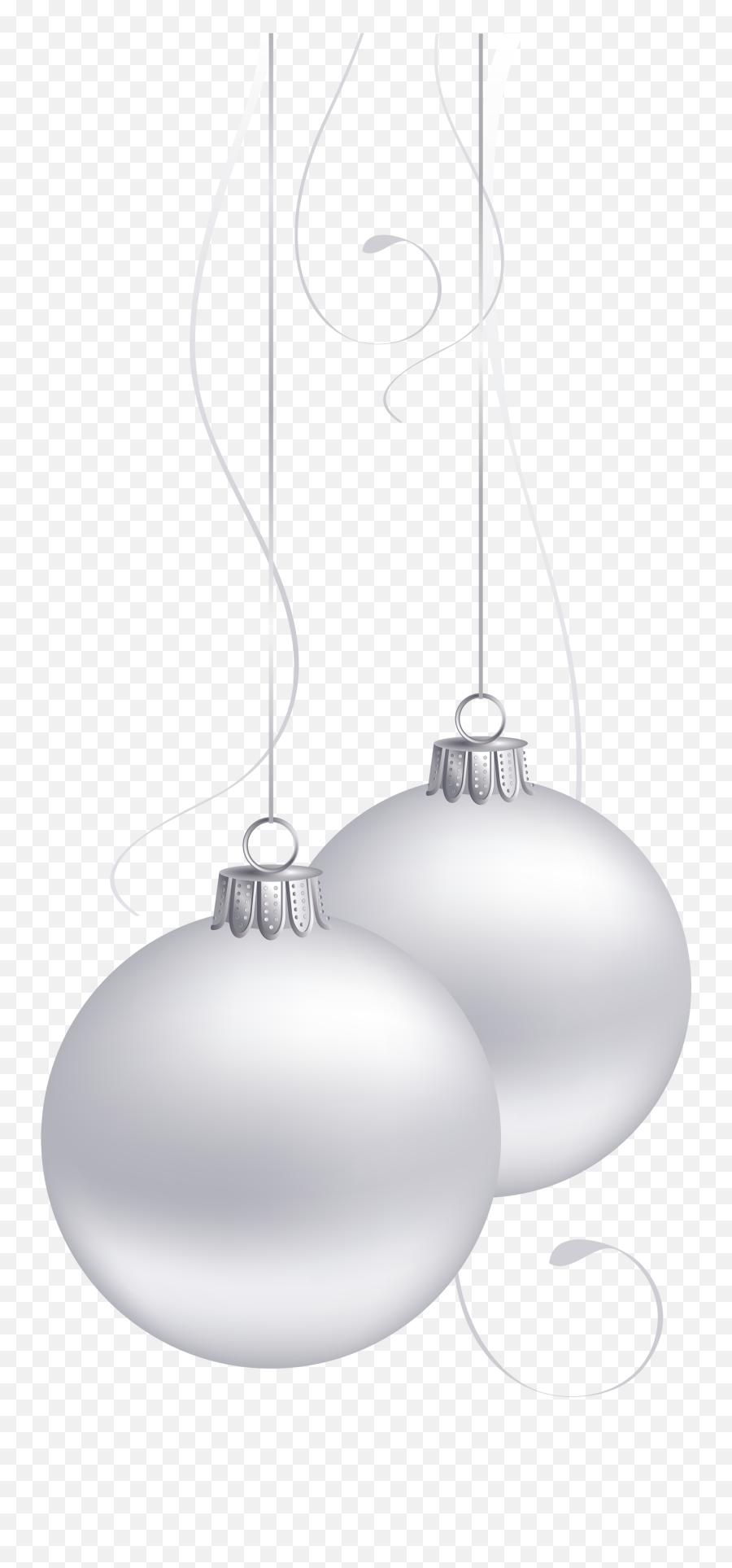 Christmas Png Image - Esferas Blancas Navideñas Png Emoji,Christmas Png