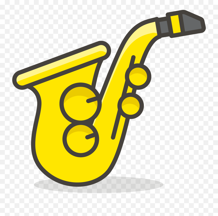 Saxophone Emoji Clipart - Saxophone Icon,Saxophone Clipart