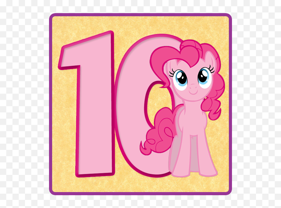 Friendship Is Magic - Clipart My Little Pony Numbers Emoji,My Little Pony Logo