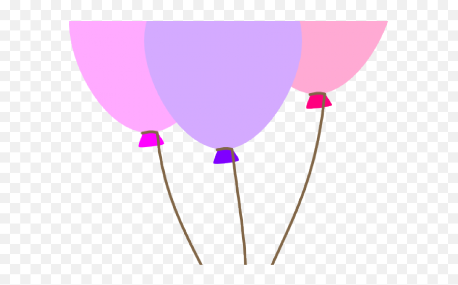 Birthday Balloons Cliparts - Balloon Emoji,Balloons Clipart