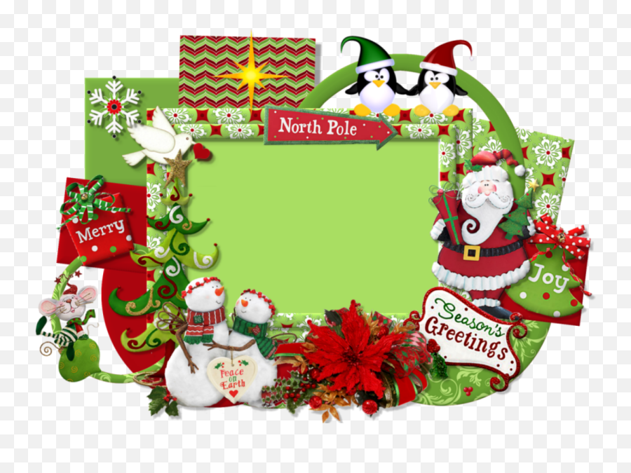 Good Clipart Christmas Snoopy - Fcluster Frame Christmas Emoji,Good Clipart