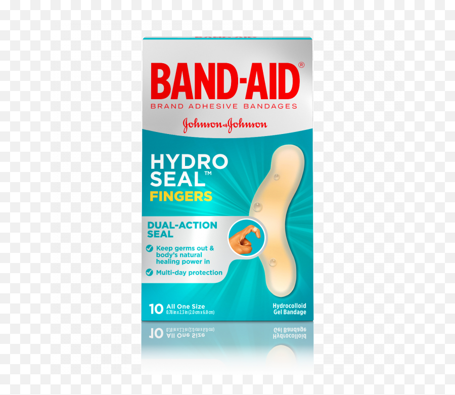 Band - Aid Hydro Seal Band Aid Hydro Seal Finger Emoji,Bandaid Png