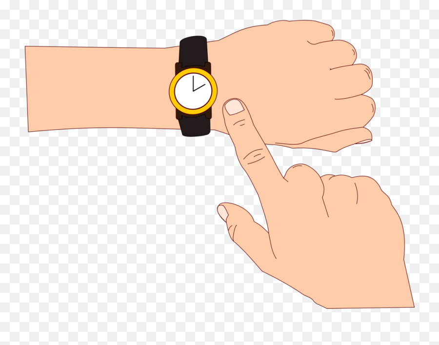 Thumbhandjoint Png Clipart - Royalty Free Svg Png Looking At Watch First Person Emoji,Joint Png