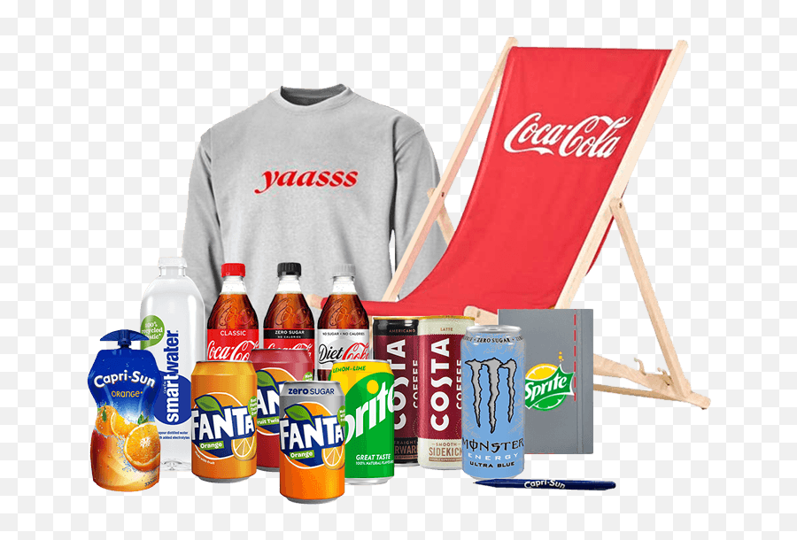 Win A Coca Cola Summer Drinks Bundle - Folding Chair Emoji,Original Coca Cola Logo