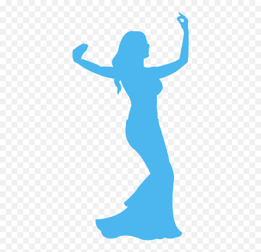 Belly Dance Silhouette - Free Vector Silhouettes Creazilla Silhueta Dança Do Ventre Emoji,Tap Dance Clipart