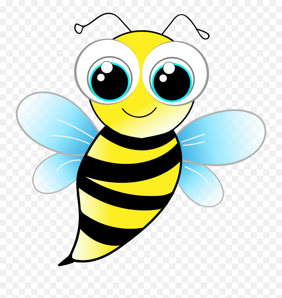 Free Bee Clipart Transparent Download - Fleißiges Bienchen Bilder Emoji,Bee Clipart