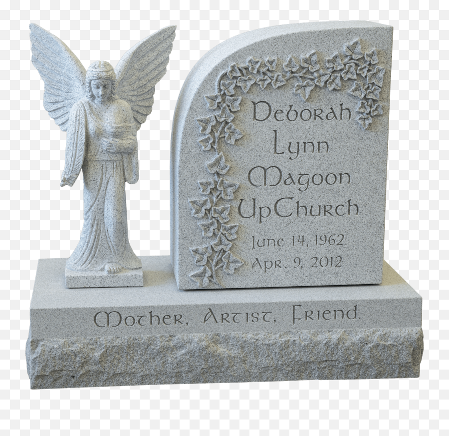 Upright Monuments - Monuments Headstones U2014 High Cross Angel Emoji,Grave Stone Png