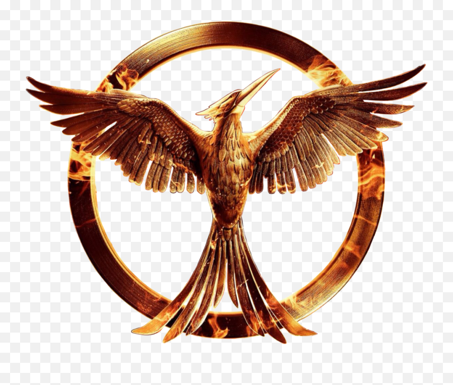 The Hunger Games Review - Hunger Games Logo Png Emoji,Hunger Games Logo