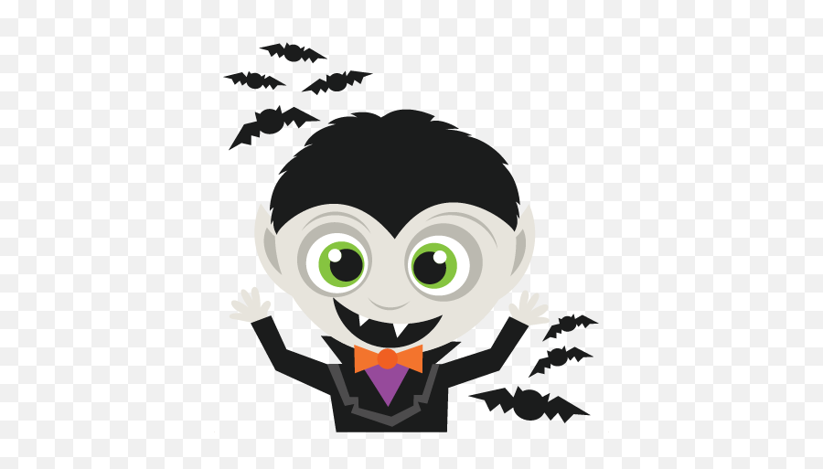 Library Of Cute Vampire Vector Library - Cute Halloween Vampire Clipart Emoji,Vampire Clipart