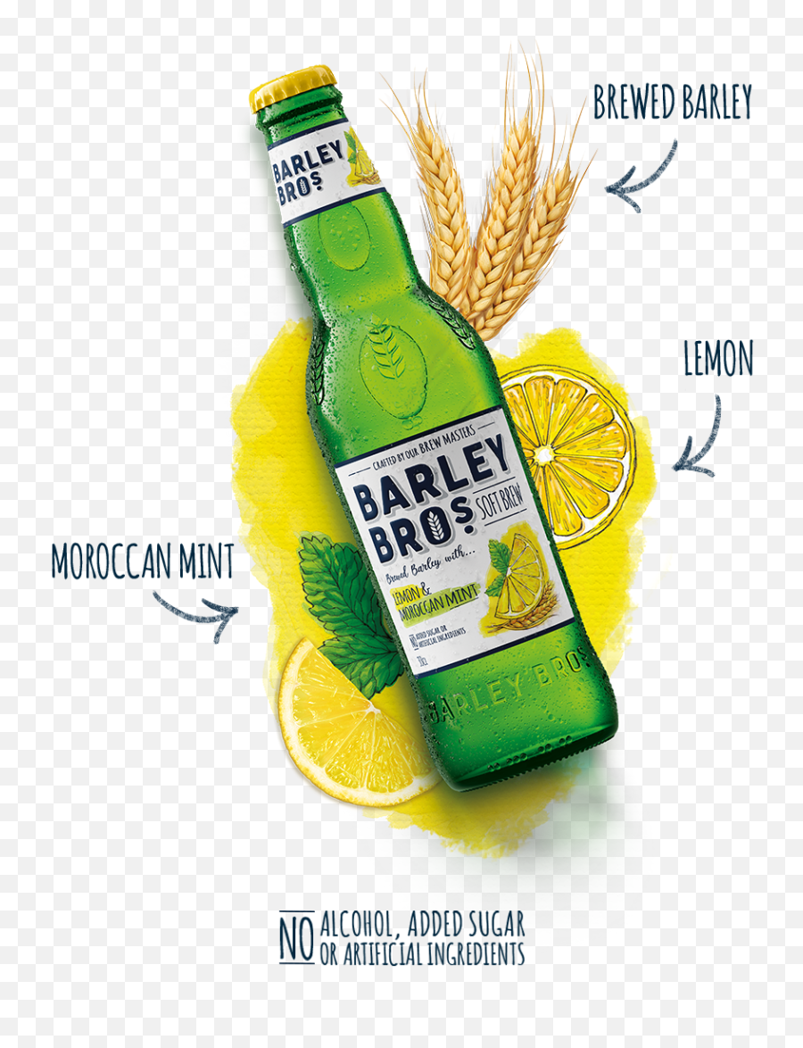 Meet The Brews Lemon Moroccan Mint - Lime Juice Emoji,Lemon Png