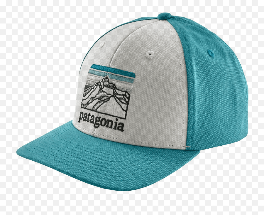 Patagonia Line Logo Hat White - For Baseball Emoji,Patagonia Logo