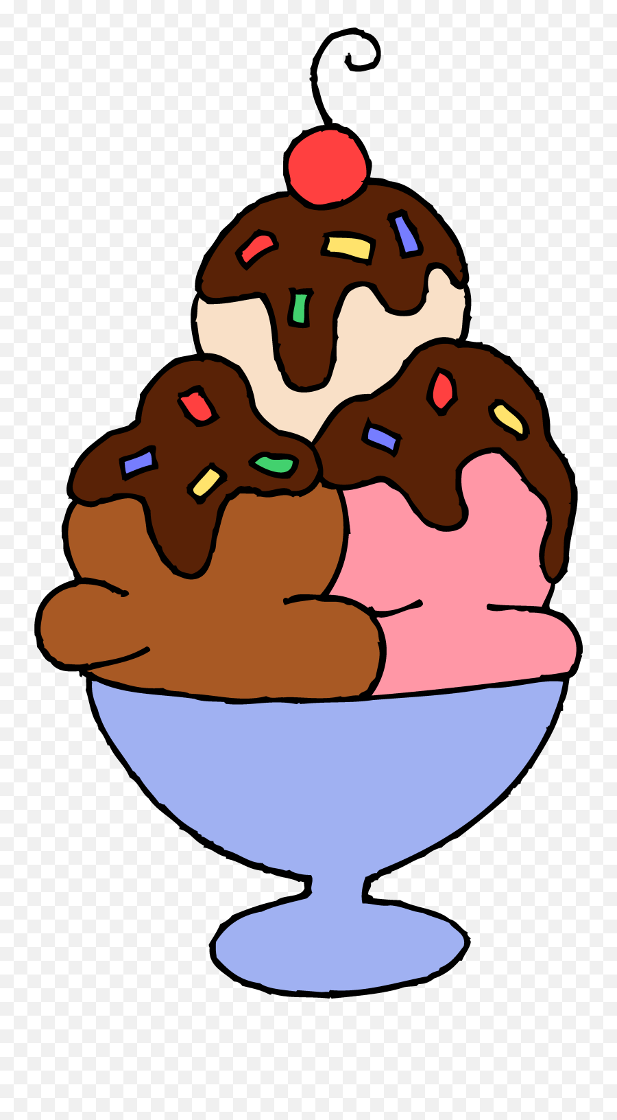 Best Ice Cream Social Clip Art - Ice Cream Sundae Clipart Emoji,Ice Cream Clipart