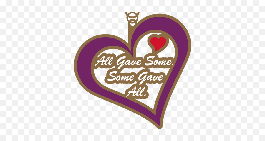 2017 Purple Heart Day 5k U0026 10k - Orlando Salute Vets Emoji,Salute Clipart