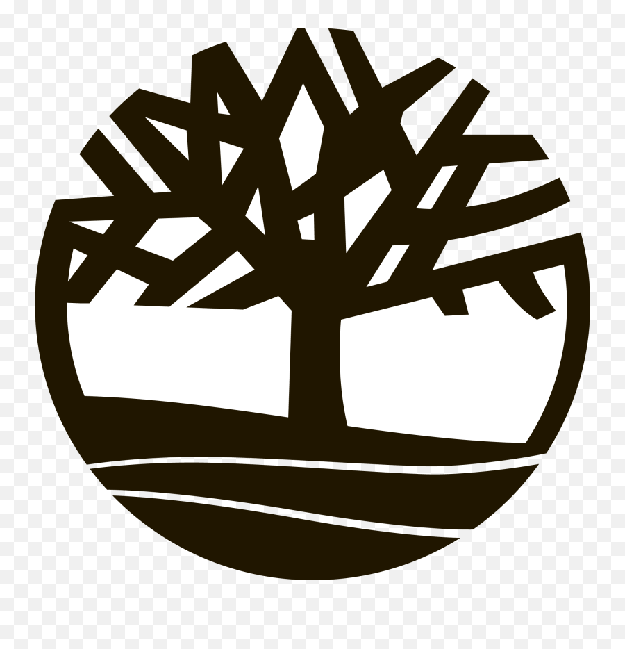Timberland - Logo With Black Tree Emoji,Tree Logo
