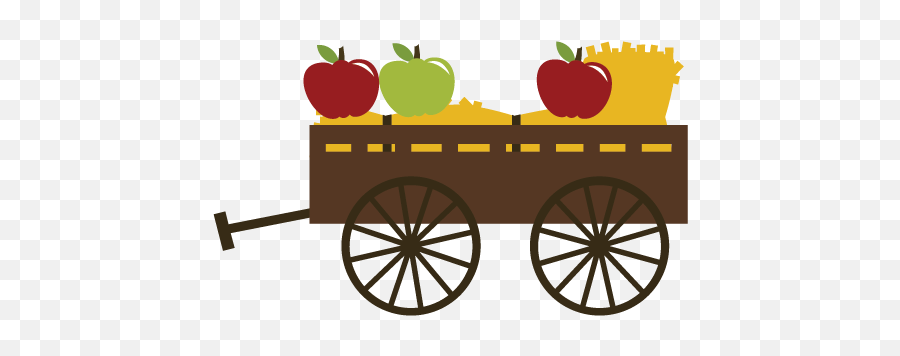 Wagon Cliparts Download Free Clip Art - Apple Wagon Clipart Emoji,Wagon Clipart