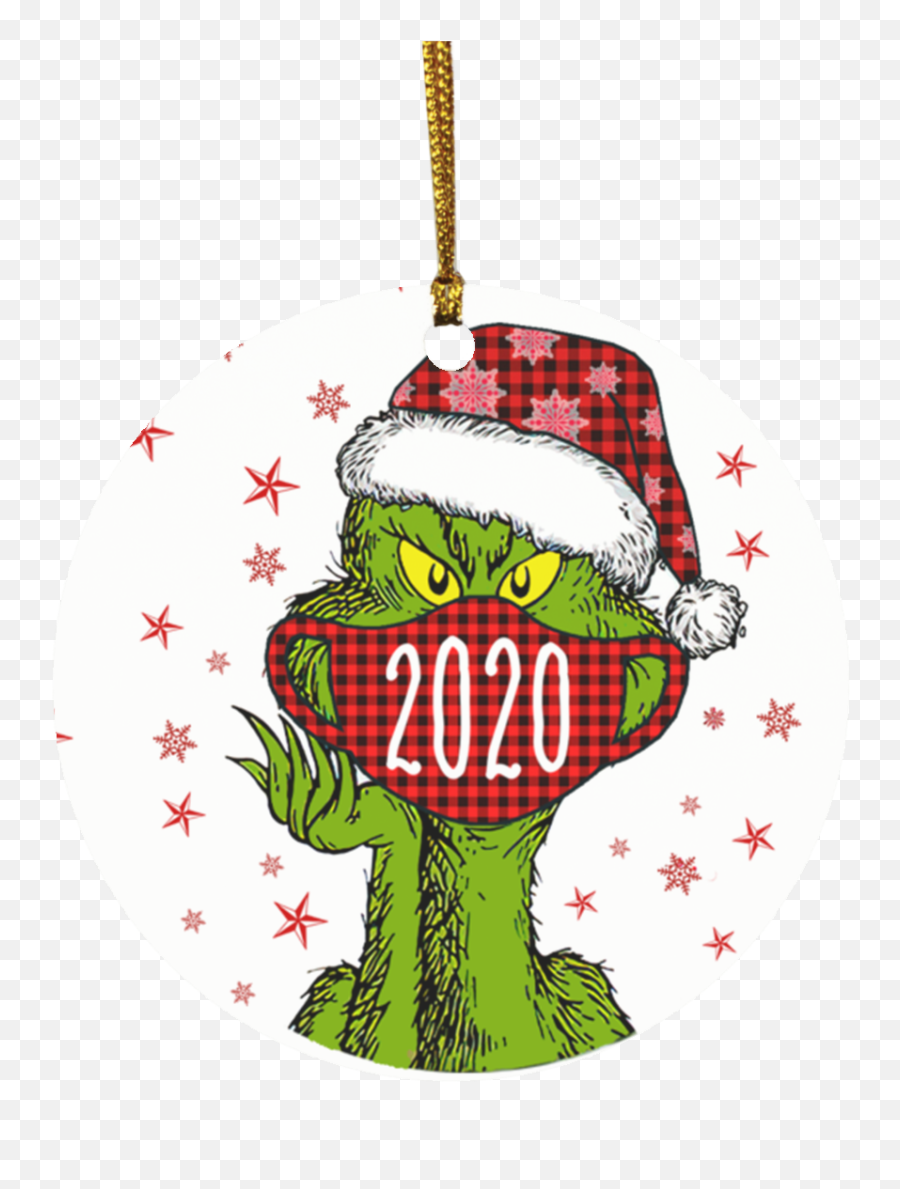 Christmas Grinch Santa Face Mask 2020 - Christmas Grinch 2020 Emoji,Grinch Face Clipart