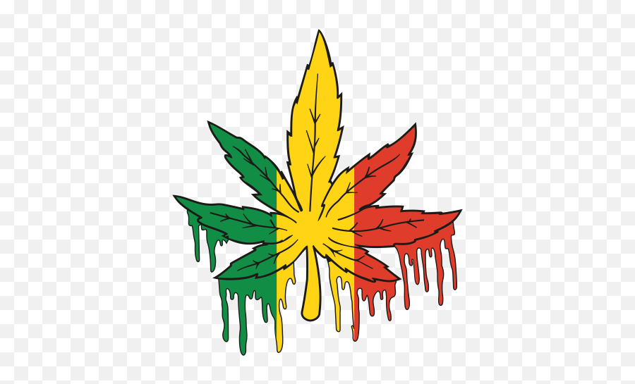 4h Clover Symbol Svg File Clover Symbol Svg Cut File - Dripping Weed Leaf Svg Emoji,Marijuana Leaf Clipart