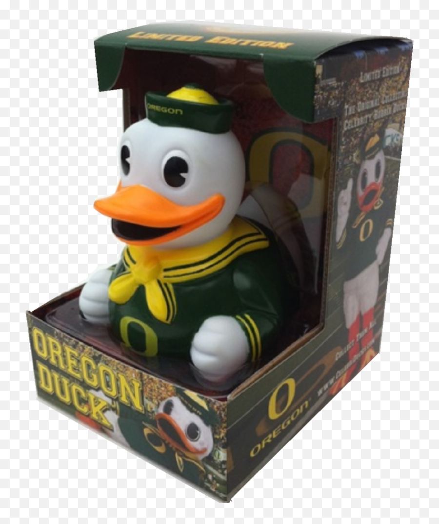 Download Celebriducks - Oregon Duck Celebriducks University Oregon Ducks Mascot Rubber Toy Emoji,Oregon Duck Logo