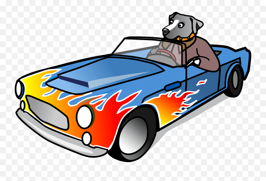 Library Of Dog Driving Free Stock Png Files Clipart - Birthday Card Nephew 8 Years Old Emoji,Driving Clipart