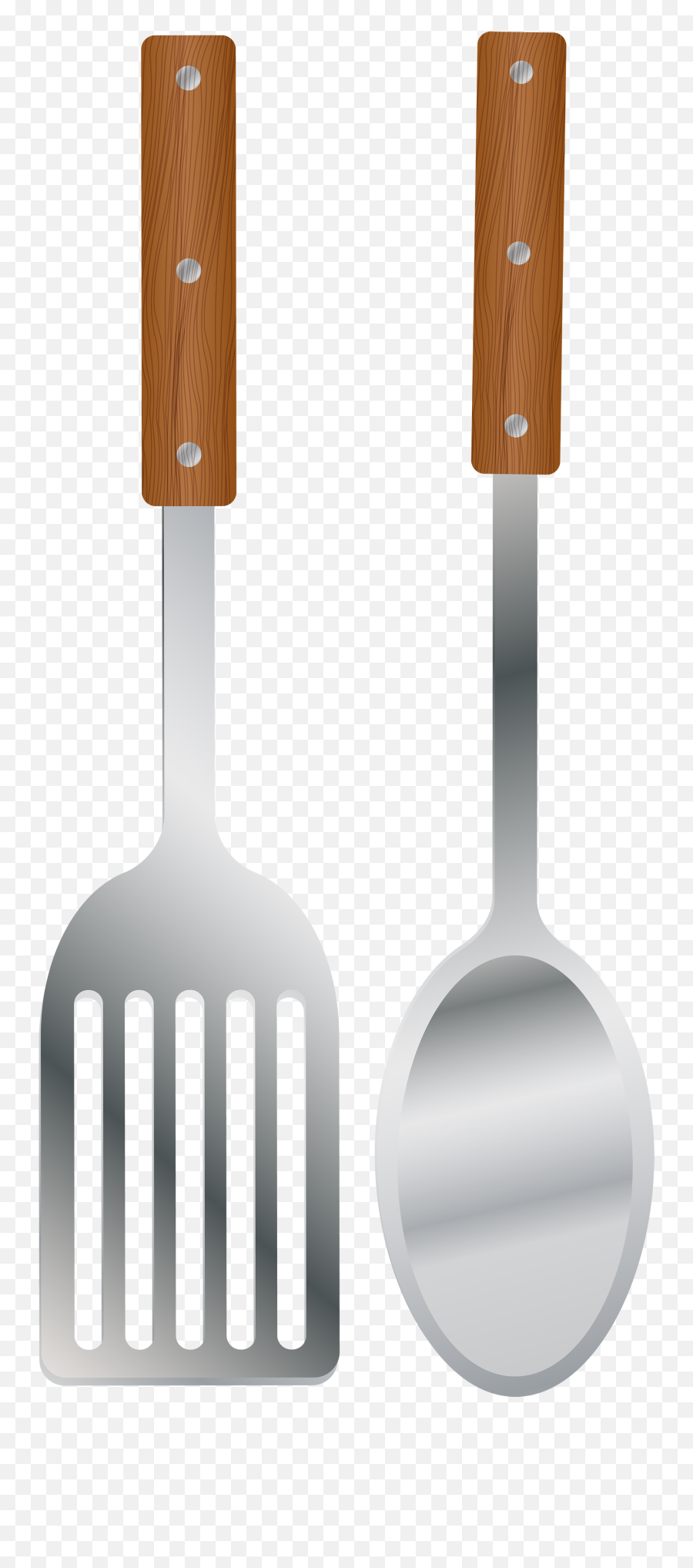 Download Hd Kitchen Spoon And Spatula - Solid Emoji,Spatula Clipart