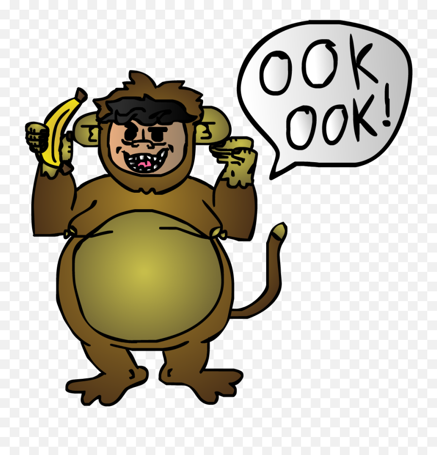 Trihard Png - Ook Ook Monkey Emoji,Trihard Png