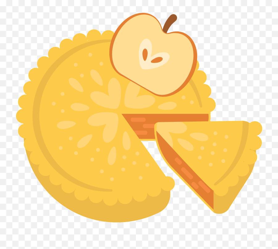 Apple Pie Clipart Free Download Transparent Png Creazilla - Apple Pie Clip Art Emoji,Pie Clipart