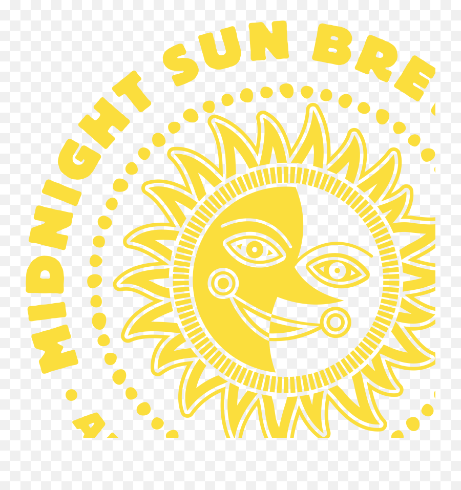 Midnight - Sunlogoaccent Midnight Sun Brewing Co Midnight Sun Brewing Company Logo Emoji,Sun Logo