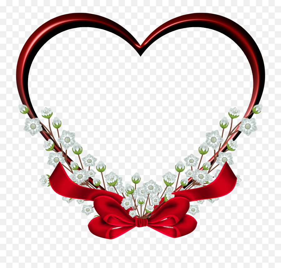 Download Heart Free Png Transparent Image And Clipart - Heart Wedding Frame Png Emoji,Heart Transparent Background