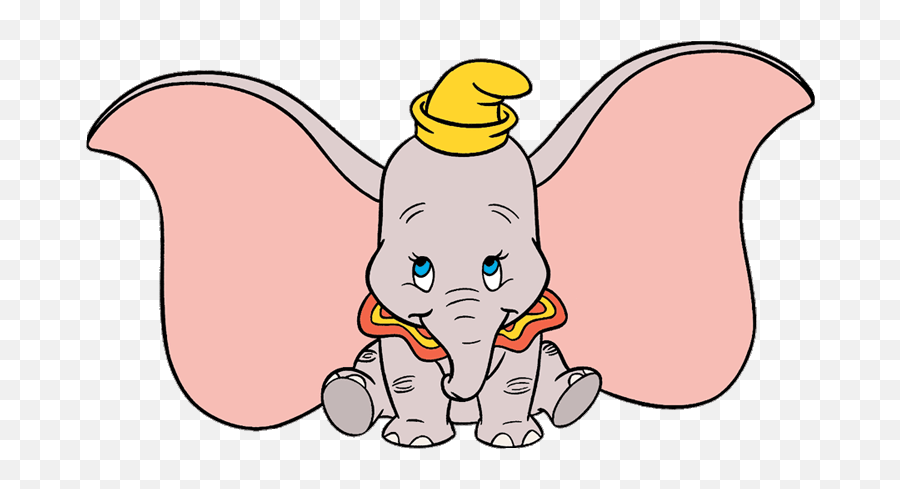 Free Dumbo Cliparts Png Images - Cartoon Dumbo Emoji,Dumbo Clipart