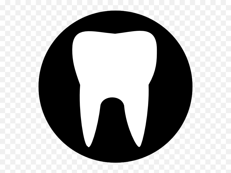 Teeth Clipart Silhouette - Transparent Tooth Clip Art Emoji,Teeth Clipart