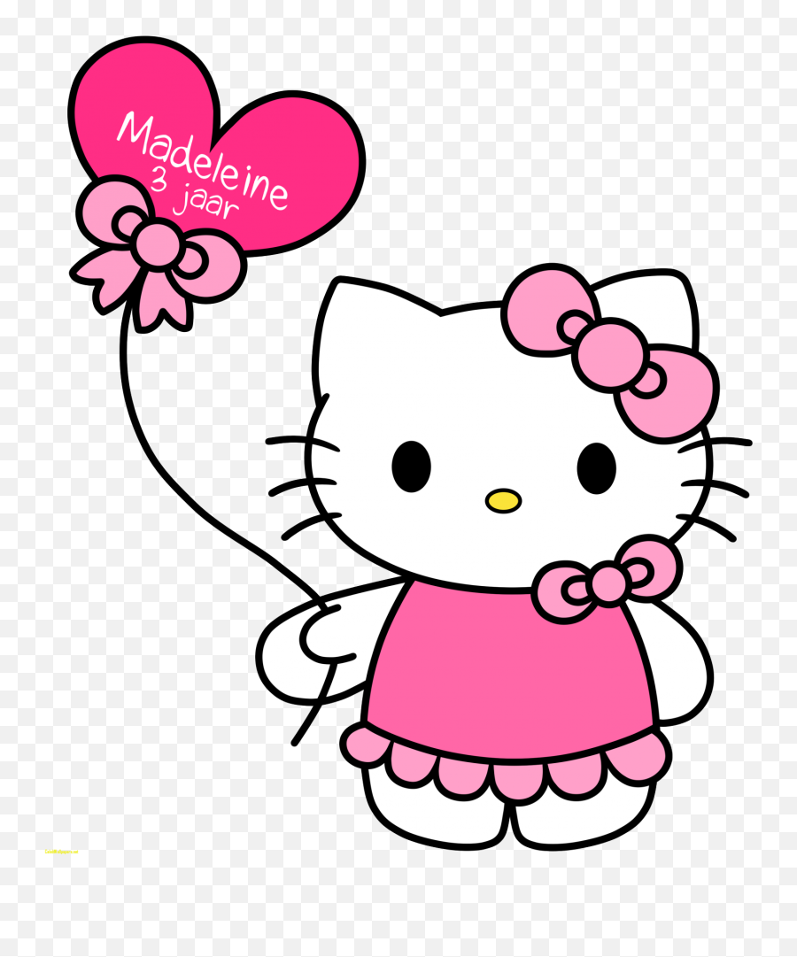 Hello Kitty Pink Png Clipart - Hello Kitty Png Emoji,Hello Kitty Png