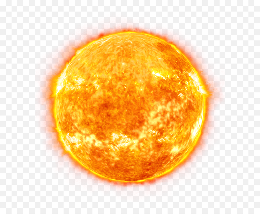 Burning Sun Transparent Png - Sun Transparent Background Emoji,Sun Png