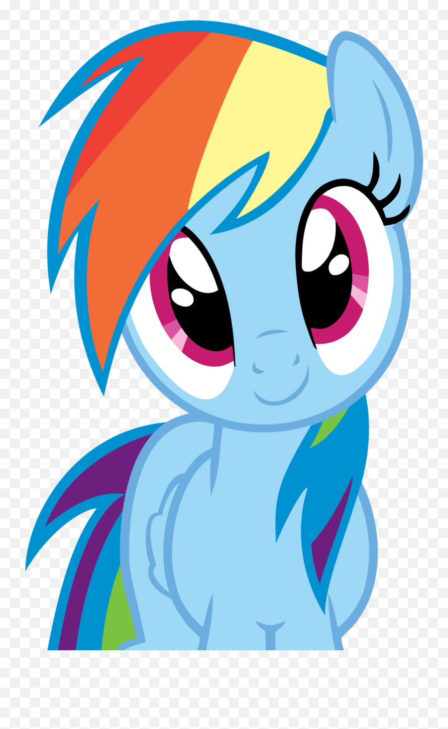 Rainbow Dash My Little Pony Face - Rainbow Dash Emoji,Rainbow Dash Transparent