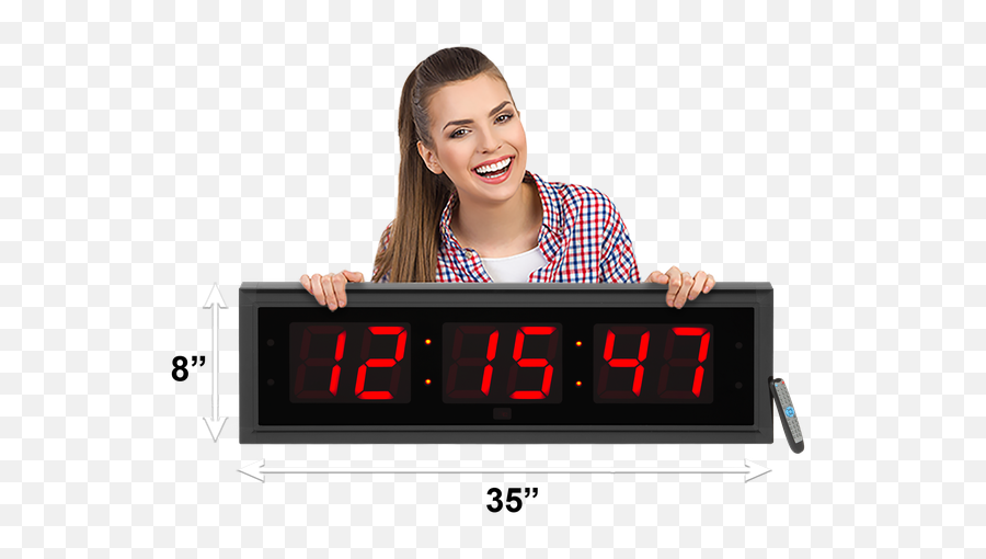 Extra Large 5u2033 Led Countdown Up Clock Emoji,Countdown Png