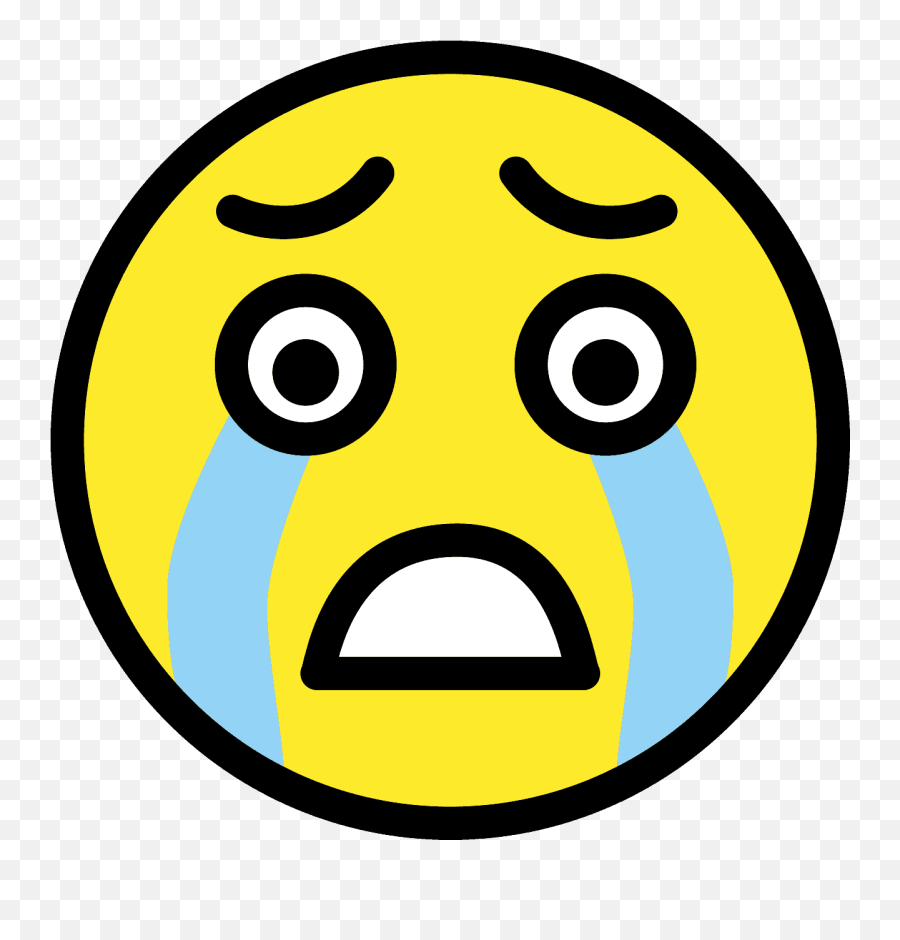 Loudly Crying Face Emoji,Cry Emoji Png