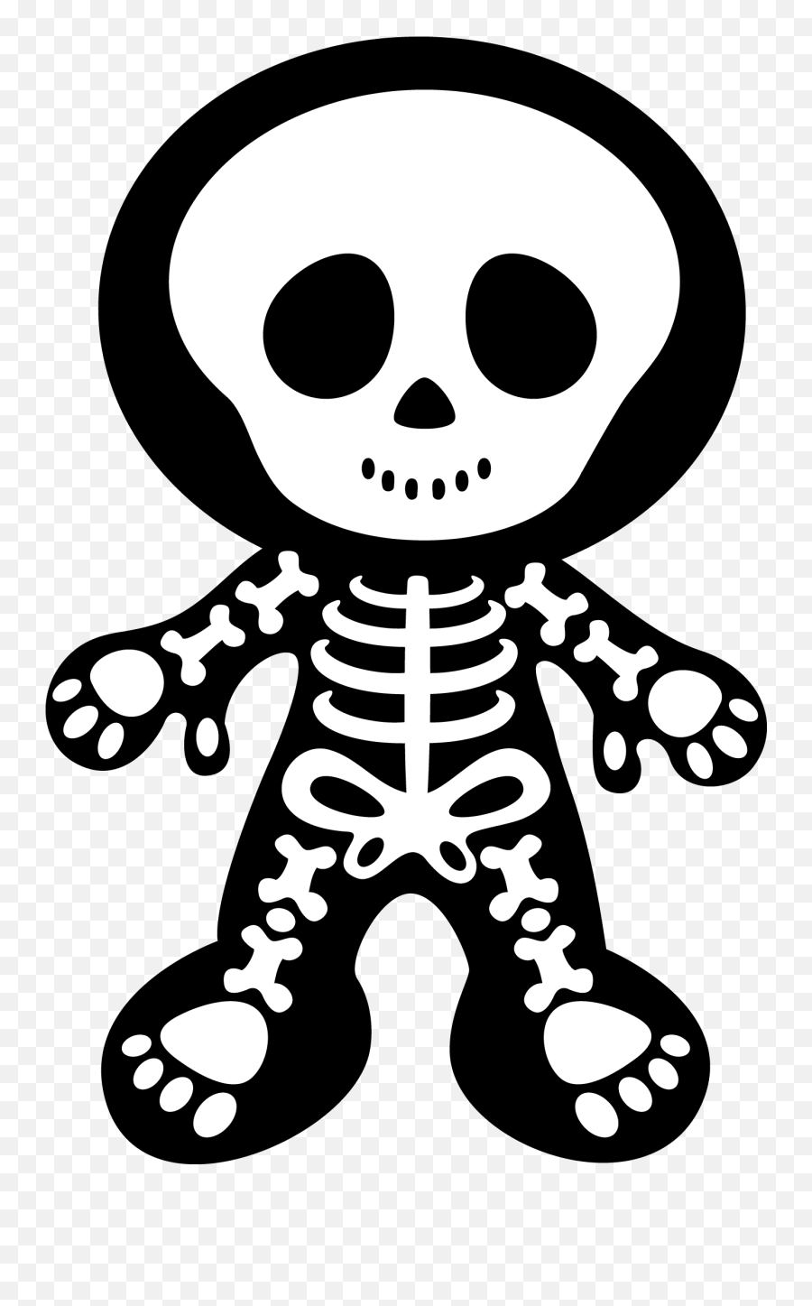 Dead Clipart Skull Drawing - Skeleton Sentence Transparent Emoji,Dead Clipart