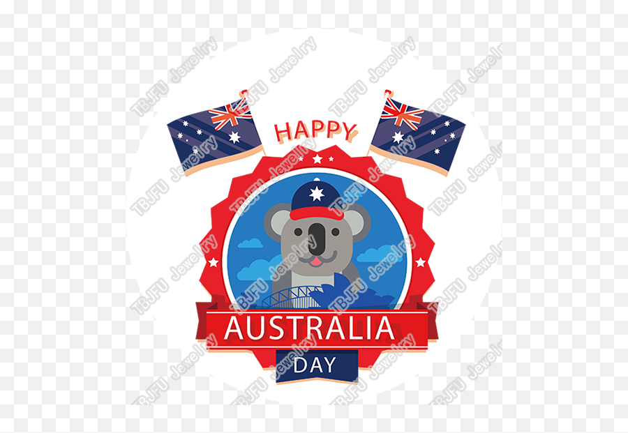 20pcslot 18mm 20mm 25mm Round Australia Day Flag Pattern Emoji,Flag Day Clipart