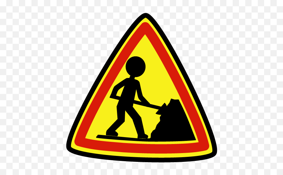 Under Construction Emoji,Under Construction Sign Png