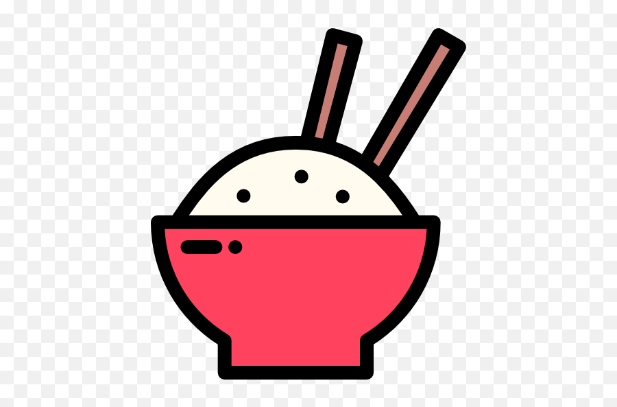 Rice Bowl - Free Food Icons Emoji,Rice Bowl Png