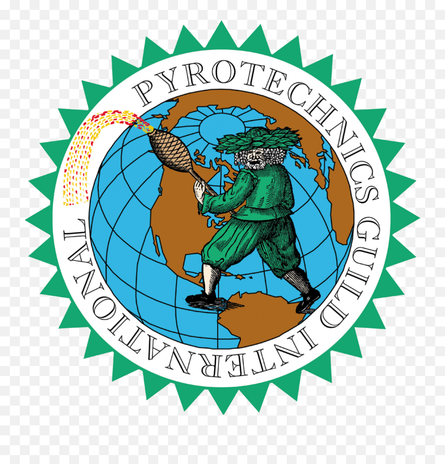 Pgi Copyright And Logo Pyrotechnics Guild International Emoji,Fireworks Logo