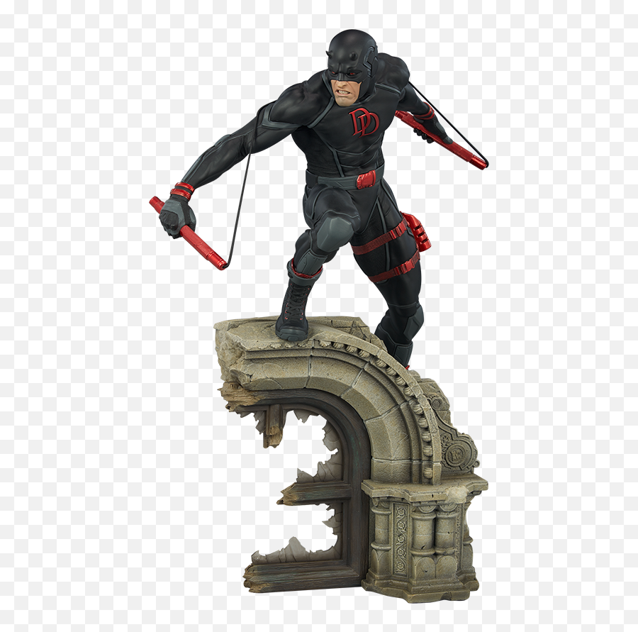 Daredevil Shadowlands Premium Format Figure - Shadowlands Daredevil Statue Emoji,Daredevil Logo