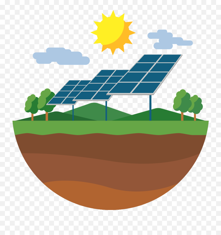 Solar Energy Clip Art - Clipart Solar Panel Png Emoji,Energy Clipart