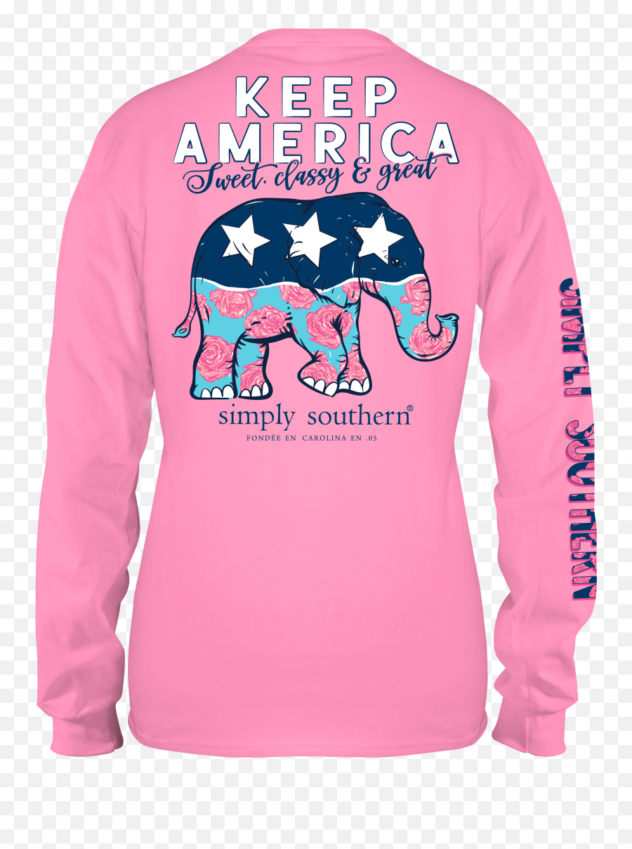 Simply Southern Preppy Republican - Simply Southern Shirts Emoji,Republican Elephant Logo