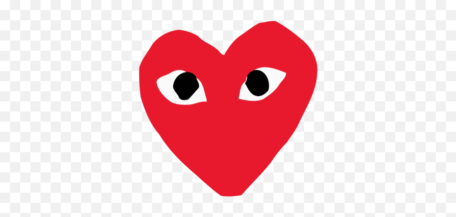 Comme Des Garcons Play Logo - Logodix Comme Des Garcons Black Heart Emoji,Converse Logo